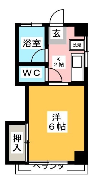 第3ムトウマンションの間取り写真