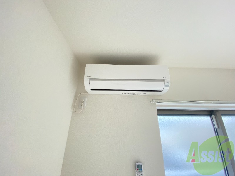 その他設備　エアコンが付いているので夏も冬も快適ですね～