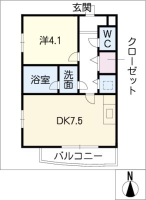 御幸ハイツの間取り