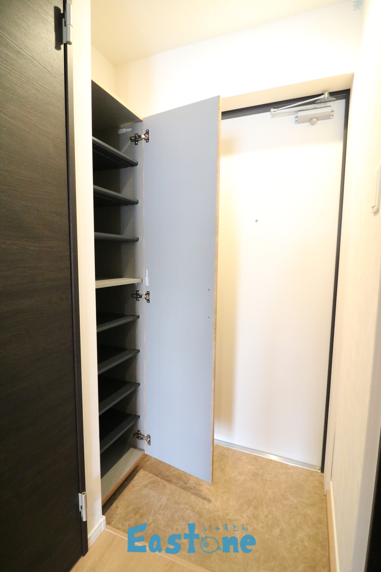 玄関　シューズボックスのある玄関