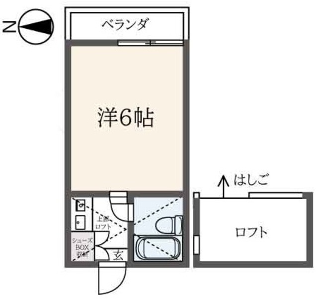 アルテリーベ山手の間取り