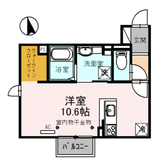 ヴィヴァーチェの間取り