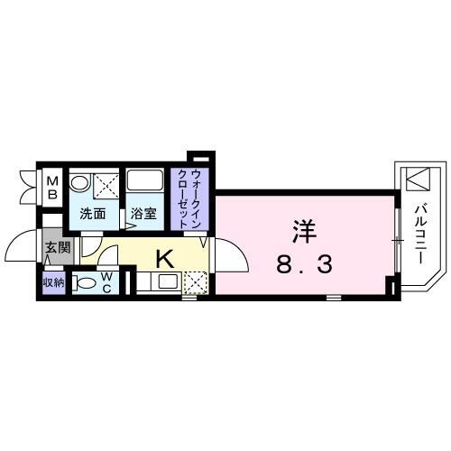 東京都北区上十条４（マンション）の賃貸物件の間取り