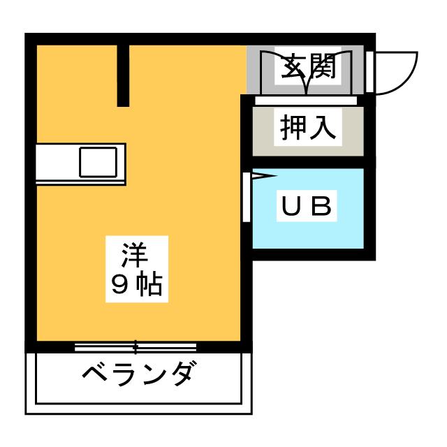 アーバン・コア新栄の間取り