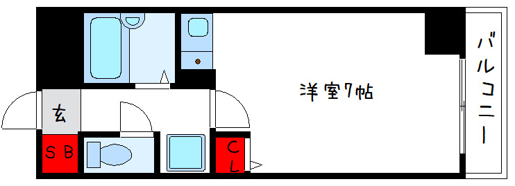 和泉市のぞみ野のマンションの間取り