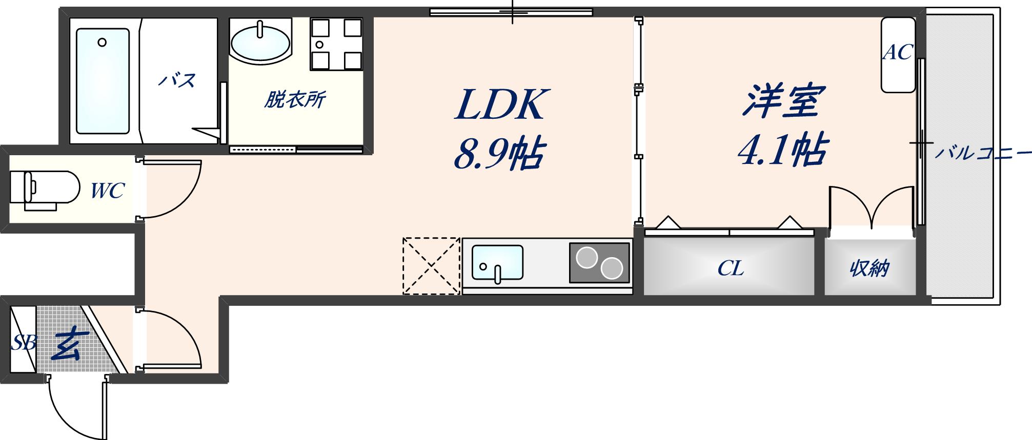 STAR MAISOND大東の間取り