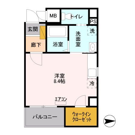 【越谷市レイクタウンのマンションの間取り】