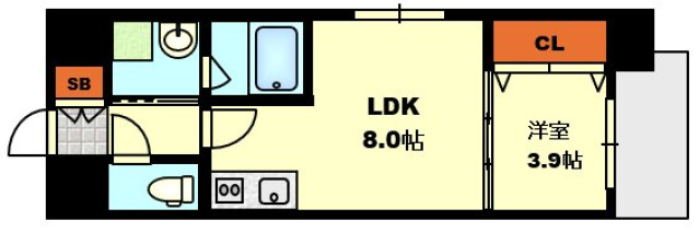 仮）宇品海岸２丁目ビルの間取り