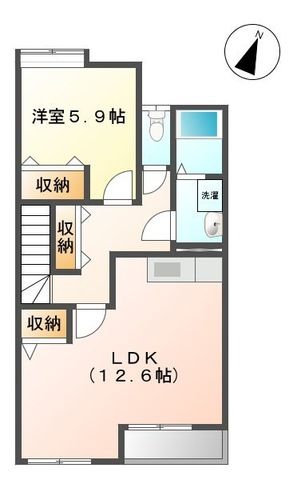 ＤモンドIIの間取り