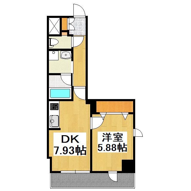 アビエスの間取り