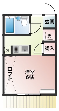 ブルーコスモ西坂田の間取り