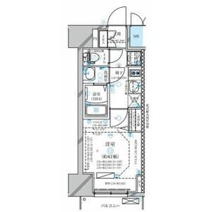 名古屋市千種区豊年町のマンションの間取り