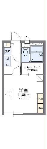 レオパレスピエストの間取り