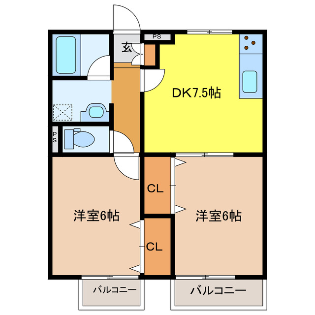 エルバホイの間取り