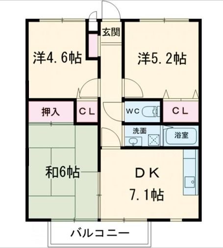 フォブール樋口の間取り