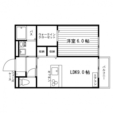 エルメゾン樋口の間取り