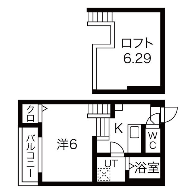 ハーモニーテラス中田の間取り