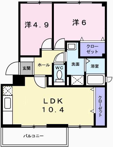 ＡＭＥＮＩＴＹおきはまの間取り