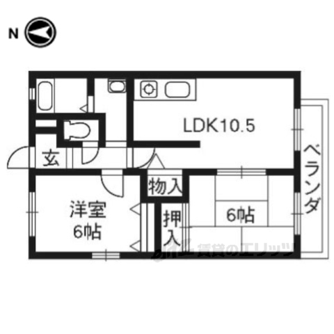 サザンプラミ－の間取り