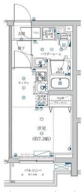 エストゥルース横浜子安の間取り