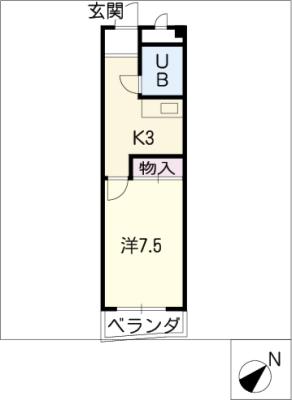 アップライゼツジの間取り