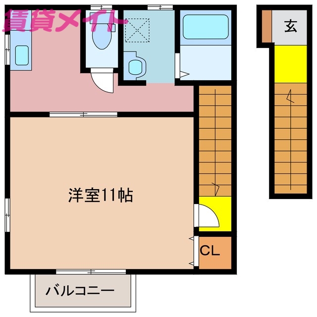 Maison de Fの間取り