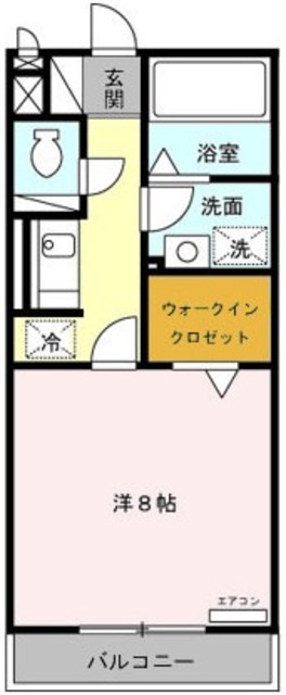 ドルフクレセント六番館の間取り