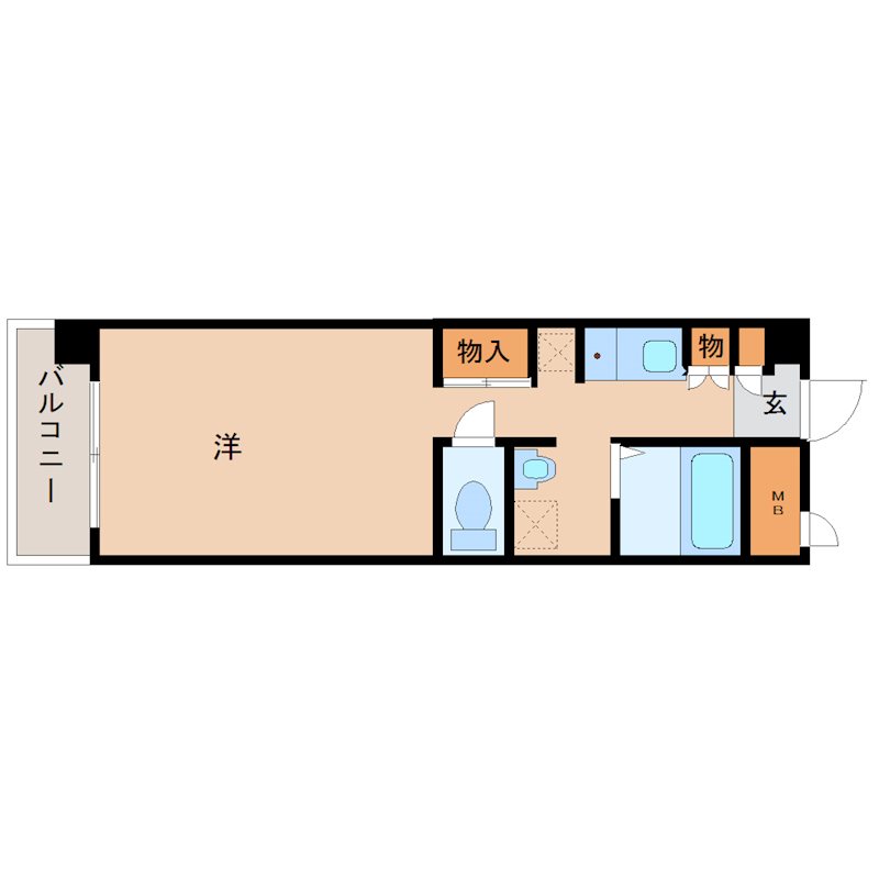 尼崎市昭和通のマンションの間取り