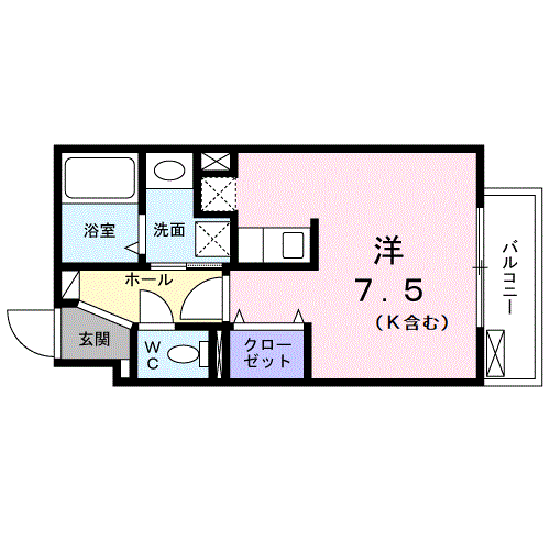 Ｔ．Ｓｅｃｔｉｏｎの間取り