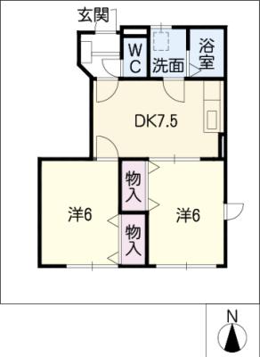 エルシャトーの間取り