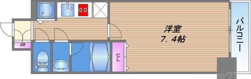 アーバネックス大阪城WESTの間取り