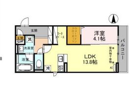 ＤーＮＯＲＴＨの間取り