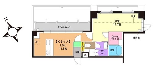 市川市市川南のマンションの間取り