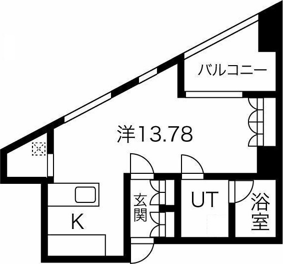 ＩＮＦＩＮＩＴＹ２２の間取り