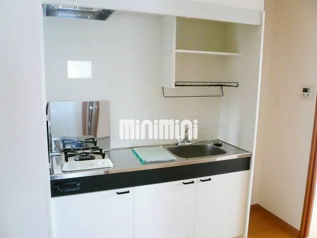 キッチン　１口ガスコンロ付きのキッチン