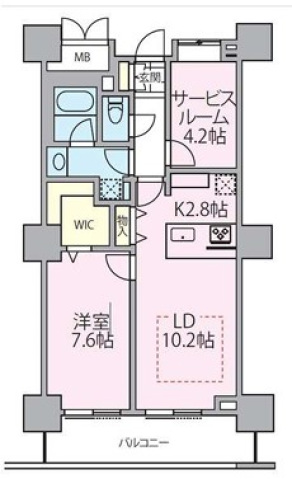 ロイヤルパークスタワー南千住の間取り