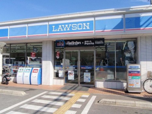 コンビニ　ローソン 東大阪御厨六丁目店（コンビニ）まで376m
