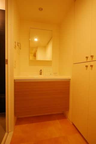 洗面設備　アパートメンツ巣鴨の洗面所