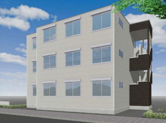 建物外観　外観パースです。