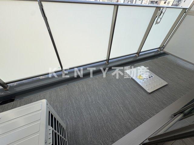 バルコニー　落ち着いた時間を過ごせるバルコニーです