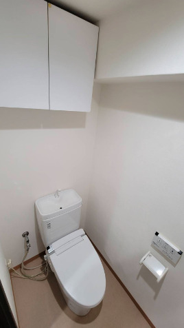 トイレ　ゆったりとした空間のトイレです