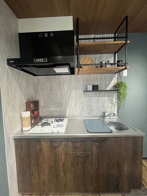 キッチン　家具家電はイメージです。