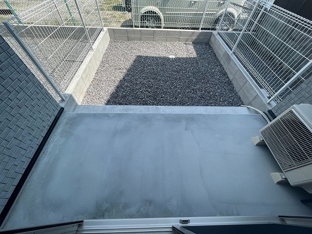 バルコニー　家具家電はイメージです。