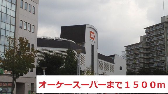スーパー　オーケースーパー（スーパー）まで1500m