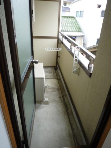 バルコニー　バルコニー付きです