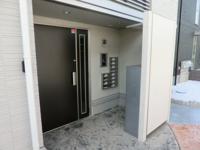 セキュリティ　SECOMホームセキュリティ搭載の建物です。