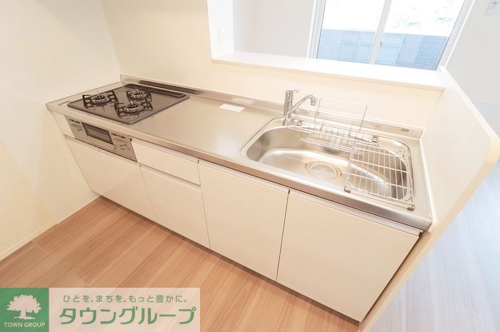 キッチン　２口コンロ設置可