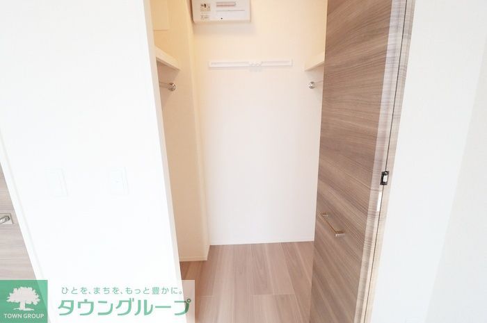 収納　ウォークインクローゼット箇所
