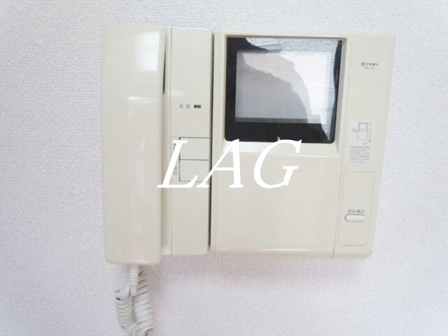 セキュリティ　モニター付インターホンです。
