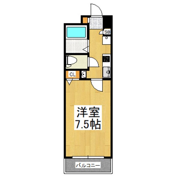京王線 明大前駅 徒歩2分 4階建 築16年の間取り写真